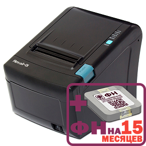 Ритейл-01ФМ RS/USB черный с ФН на 15 месяцев картинка от магазина Кассоптторг