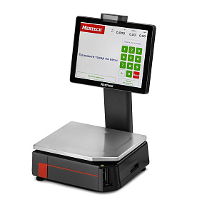 Весы с печатью этикеток M-ER 727 PM-32.5 (VISION-AI 15, USB, Ethernet, Wi-Fi) картинка от магазина Кассоптторг