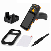 Комплект ТСД MERTECH MovFast S45 GRIP Android 11, 3GB/32GB (кредл с перед., чехол, стекло, ремешок) картинка от магазина Кассоптторг